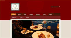 Desktop Screenshot of letitbefood.com